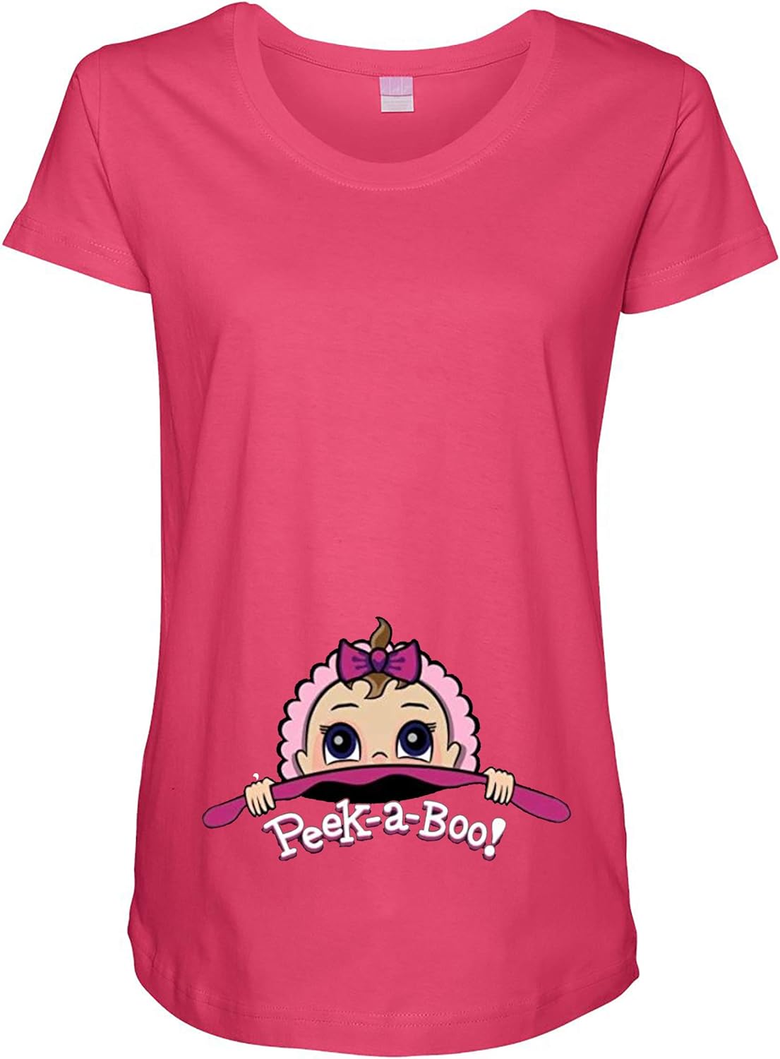 baby peeking t shirt