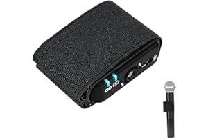 MOTAIN Hand Microphone Elastic Sleeve Compatible with RODE Wireless Go/Go II/PRO Recorders,Ideal Accessory For Wedding Photographers(1 Pack)