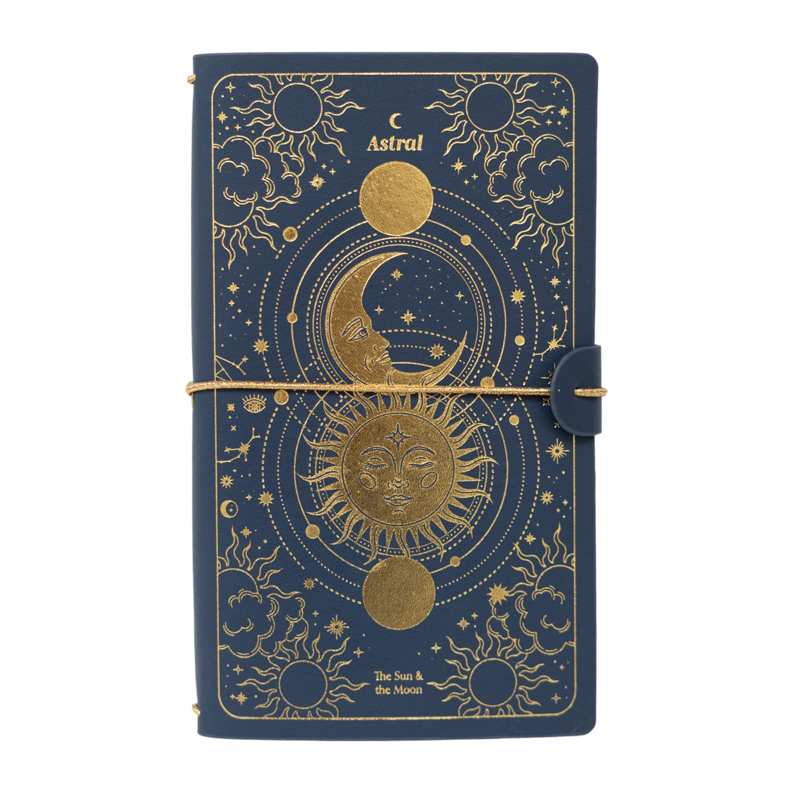 Grupo Erik Travel Journal Notebook - Astral | Travel Accessories For Women & For Men, Travelling Essentials, Diary Planner Notebook | Moon Gifts, Cute Gifts Under 15 Pounds