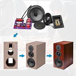 HiVi-Swans DIY 3 Way Passive Bookshelf Speakers