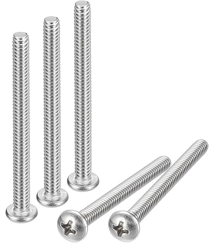 ぷるそ 200) Phillips Pan Head 1/4-20 x 2 Machine Screws Zinc
