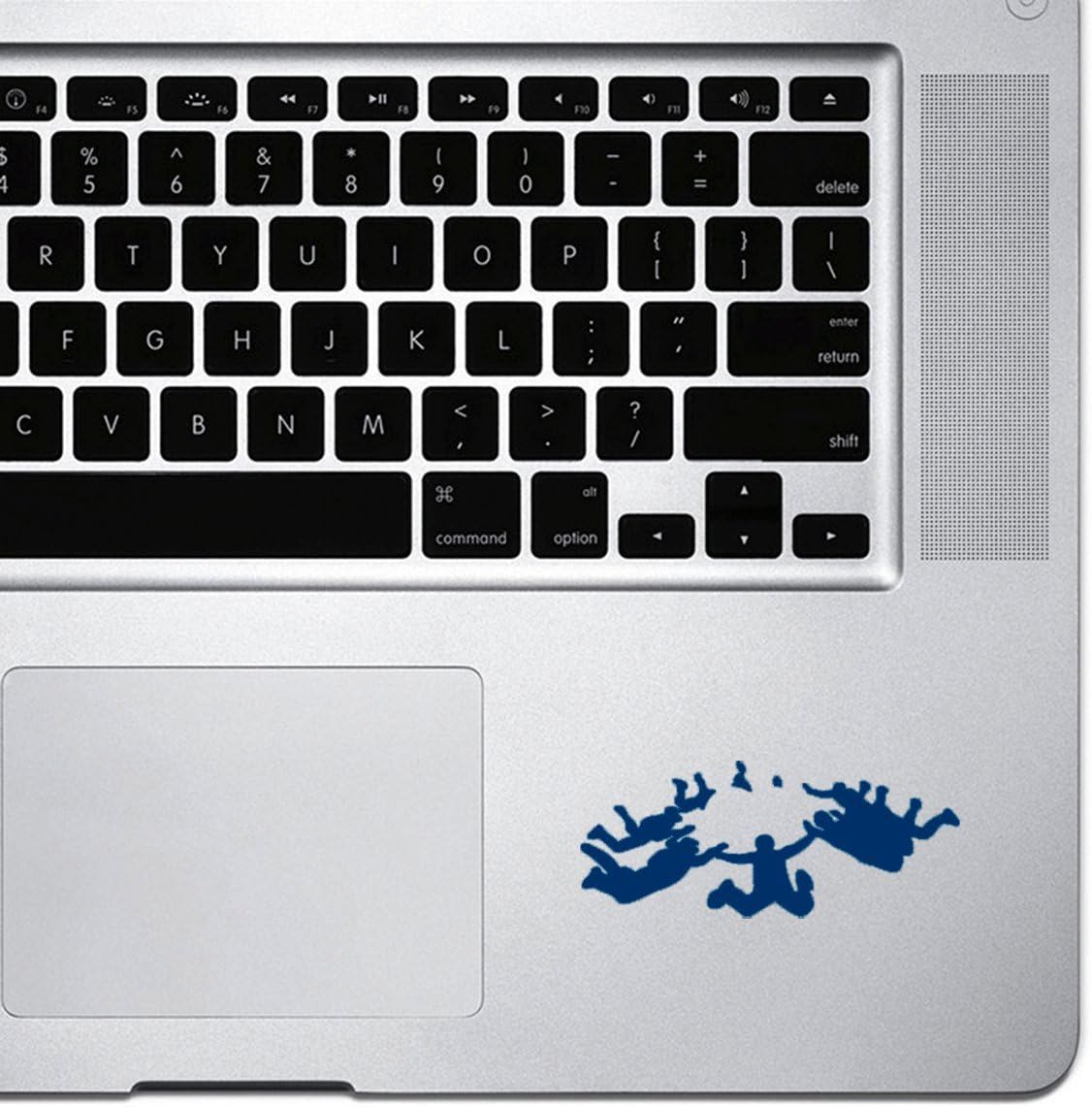 StickAny Palm Series Skydiving Sticker for Macbook Pro, Chromebook, and Laptops (Navy)