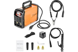Zistel Stick Welder 110/220V, 225A Portable Mini Welding Machine, ARC MMA Welder Machine, LCD Display IGBT Inverter Beginner Welder with Quick Plug - 2YR WARRANTY