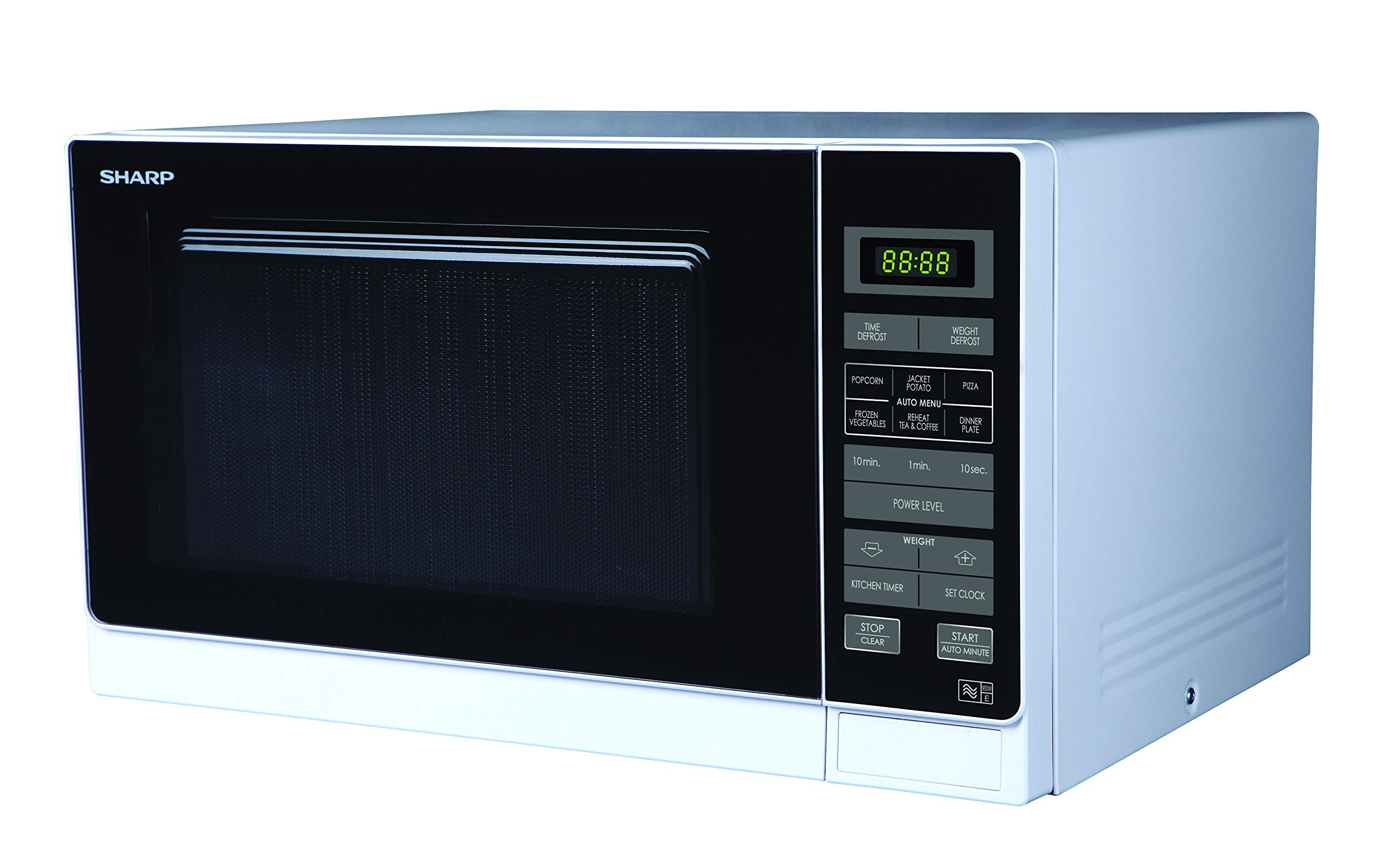 Sharp 25 Litre Solo Microwave, White