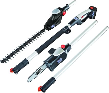 Scheppach Mgt410 Outil De Jardinage Multifonction Ergonomique 2 En 1 Taille Haie Et Elagueuse Batterie 18v 11 5 Ah Et Chargeur Rapide Amazon Fr Bricolage