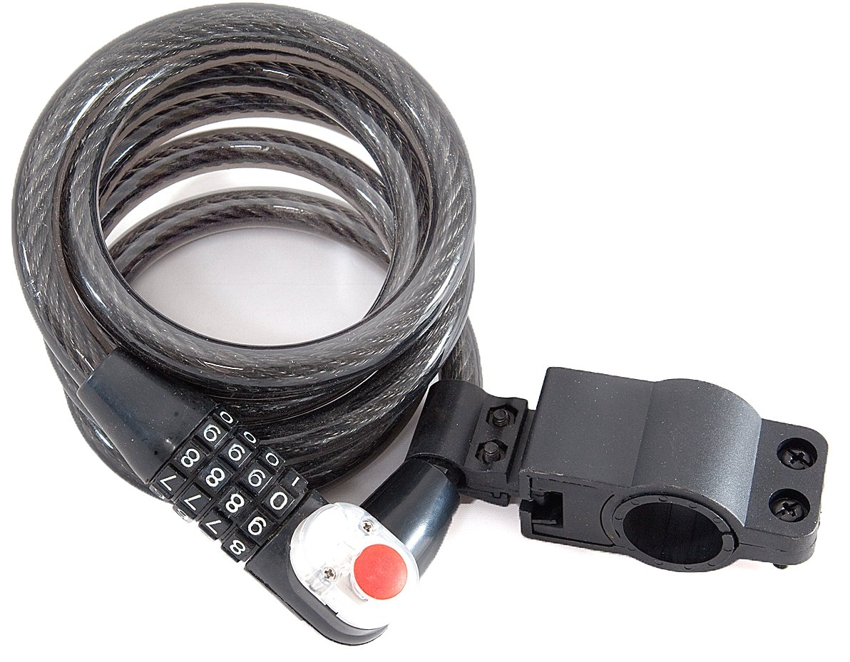 Sport Direct SLK206 Bicycle Led Combination Lock