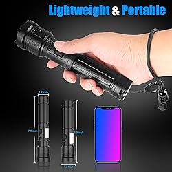 iToncs LED Flashlight Rechargeable, 3500 Lumens