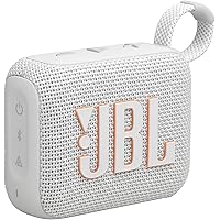JBL Go 4 - Ultra-Portable, Waterproof and Dustproof Bluetooth Speaker, 7-Hour Built-in Battery, Made in Part with Recycled Ma