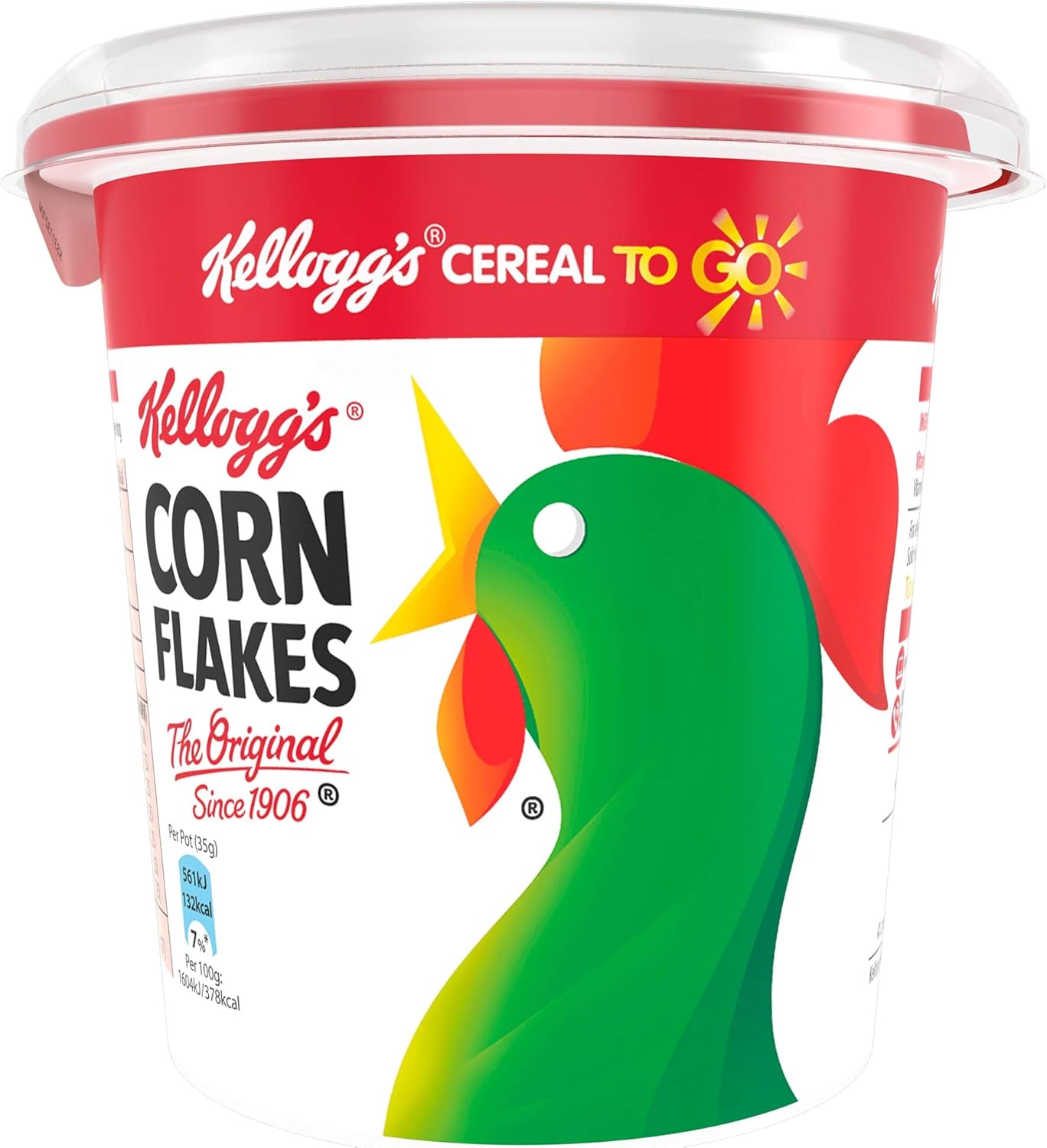 Kellogg's Cornflakes Cereal to Go Pot 8x35g Amazon.co.uk Grocery