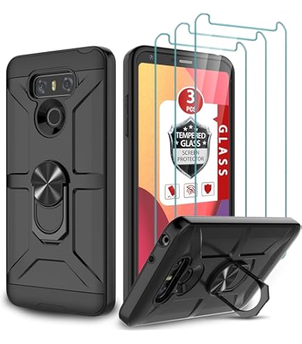 FDCWTSH Compatible Con LG G6 - Funda Tipo Cartera Con Correa De Muñeca De Cuero, Soporte Para