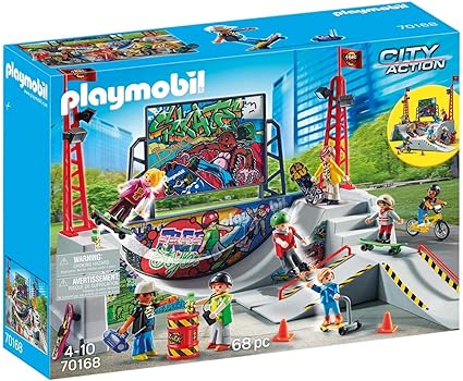 Amazon.com: PLAYMOBIL Skate Track 70168 