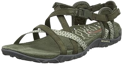 Merrell Damen Terran Lattice Ii Sandalen, Schwarz, 37 EU