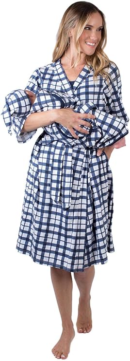 matching robe and swaddle amazon