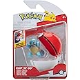 Pokémon Clip ‘N’ Go Squirtle and Poké Ball - Includes 2-Inch Battle Figure and Poké Ball Accessory