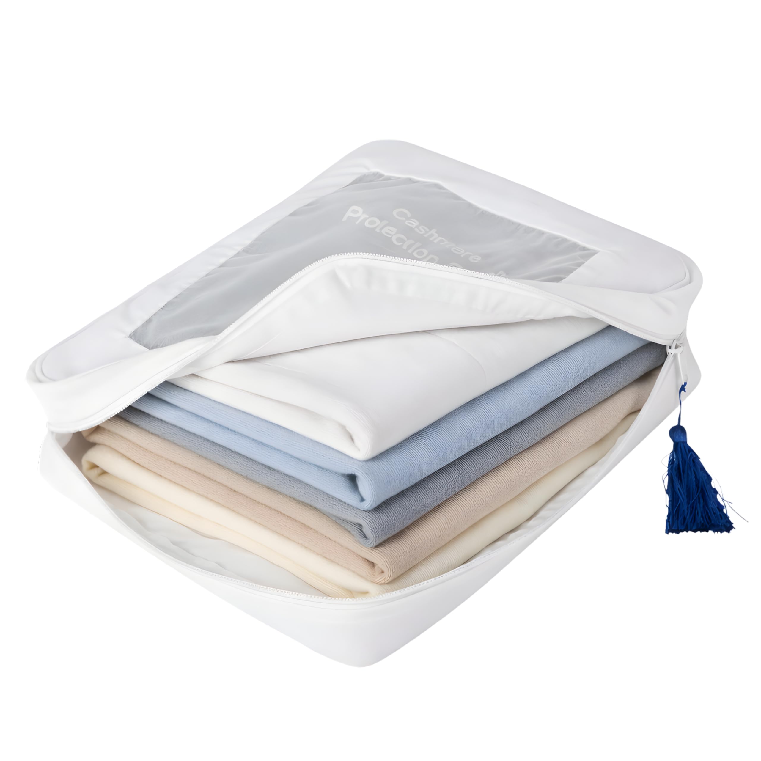 The Cashmere Choice Cashmere Storage Bags – 100% Cotton Breathable Garment Bag – XL