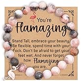 Gejoyse Funny Beaded Stretch Bracelets Gifts for Her Women Sister Friend