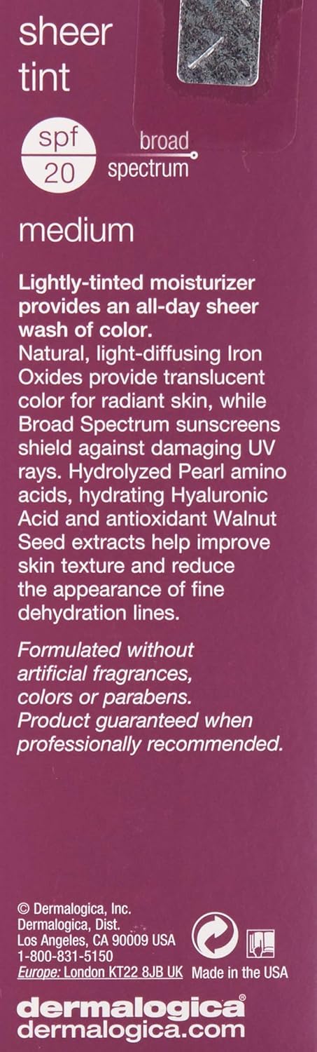 dermalogica tinted moisturiser medium