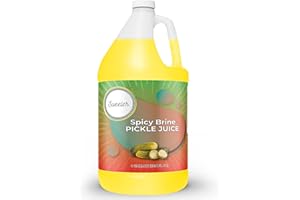 Sweeler, SPICY & HOT Dill Pickle Brine Juice, For Leg and Muscle Cramps, 1 Gallon (128oz) - MADE WITH RED CHILI PEPPERS