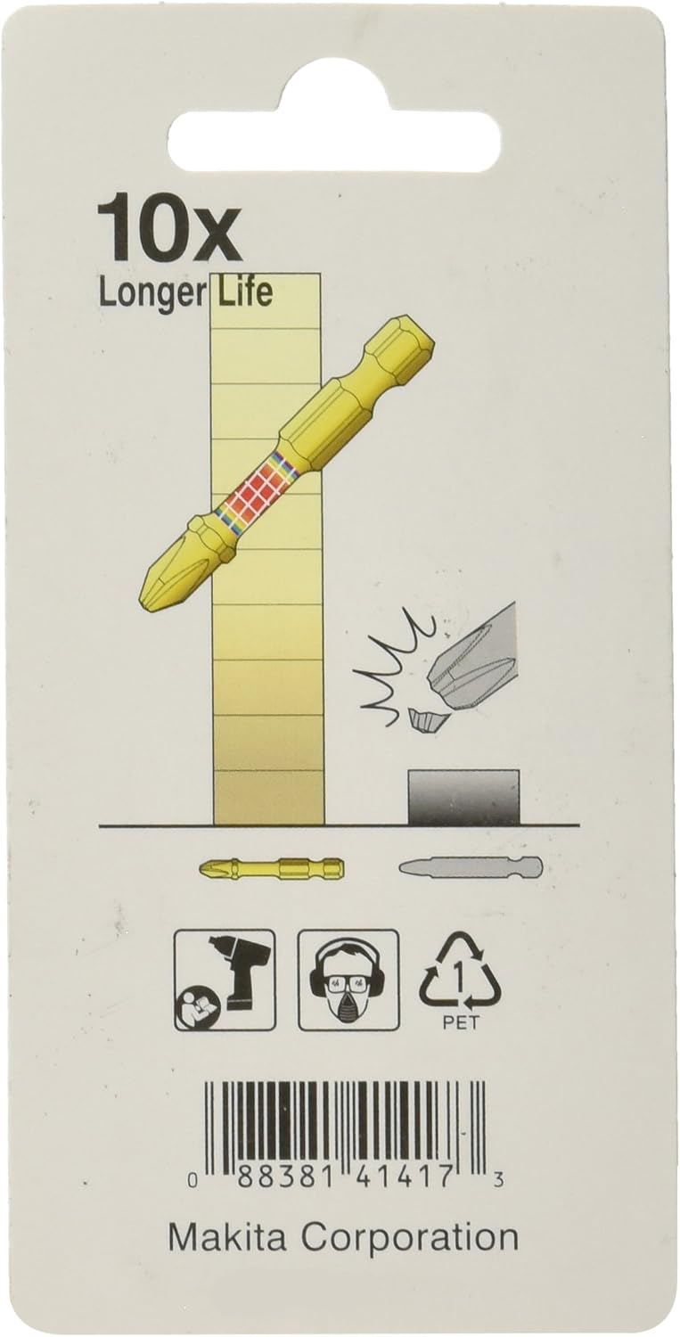 Makita B-28254 Impact Gold Torsion Bits, 50mm, Multi-colour, T25 - Image 3