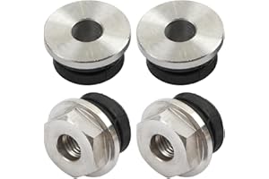 Cahuczlhoz 4 Pack Front Rack and Pinion Bushing Kit | Direct Replacement for Ford Explorer 2012-2015 | High-Strength Alloy Construction