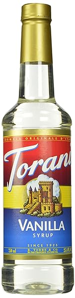 TORANI SYRUP, VANILLA, 25.4 OUNCES