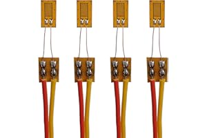 BF120 3AA 120 Ohm Strain Gauge High-Precision Resistance Foil Strain Gauge,Weldable Strain Gauge Surface Strain Gauge Circuit