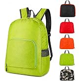 Haneulbit Foldable Backpack, Lightweight Backpack and Waterproof backpacks for Travel and Hiking