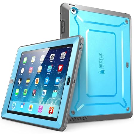 Apple iPad 4 / 3 / 2 Hülle , SUPCASE Heavy Duty [Unicorn Beetle PRO Series] Protective Case / Schutzhülle mit eingebautem Dis
