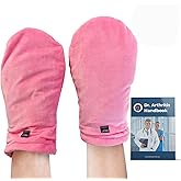 Doctor Developed Hand Warmer Gloves - Microwavable Therapy Mittens - Arthritis Pain Relief Gloves for Carpal Tunnel Relief -