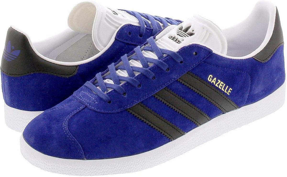 adidas gazelle blue and black