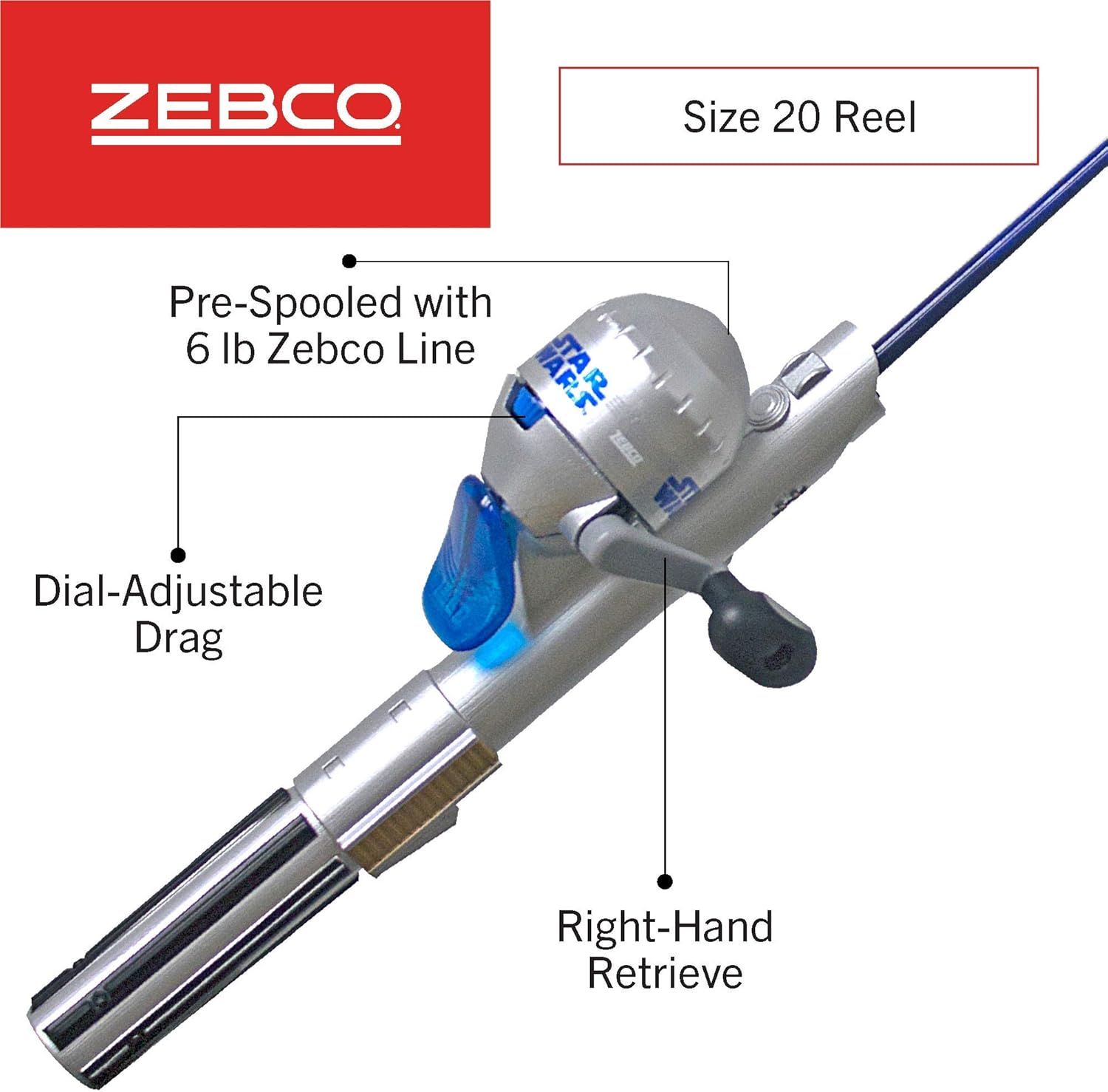 star wars fishing pole