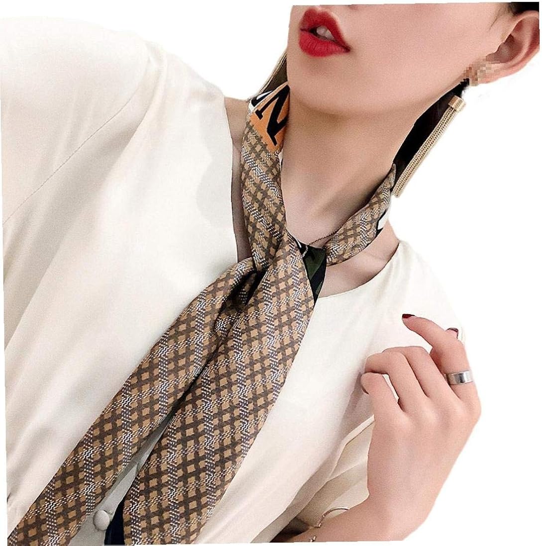 Silk Square Scarf Satin Headscarf Neck Scarves Squares Printed