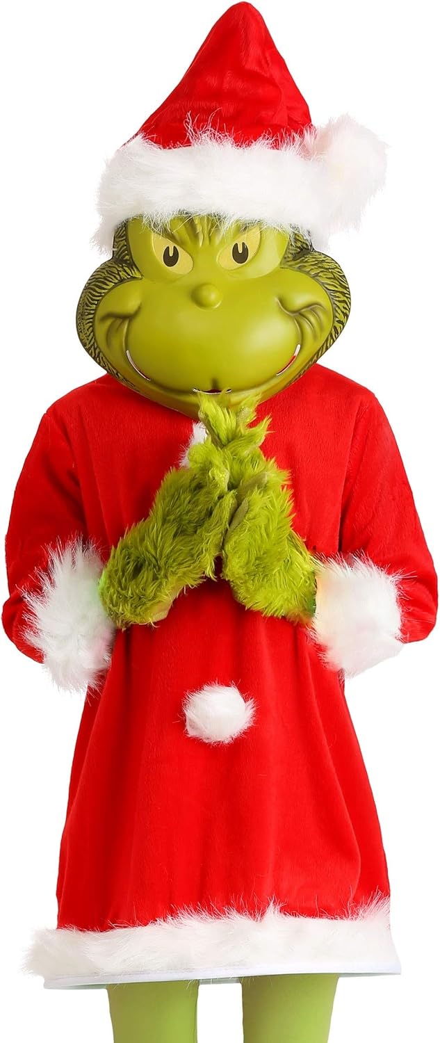 grinch santa costume