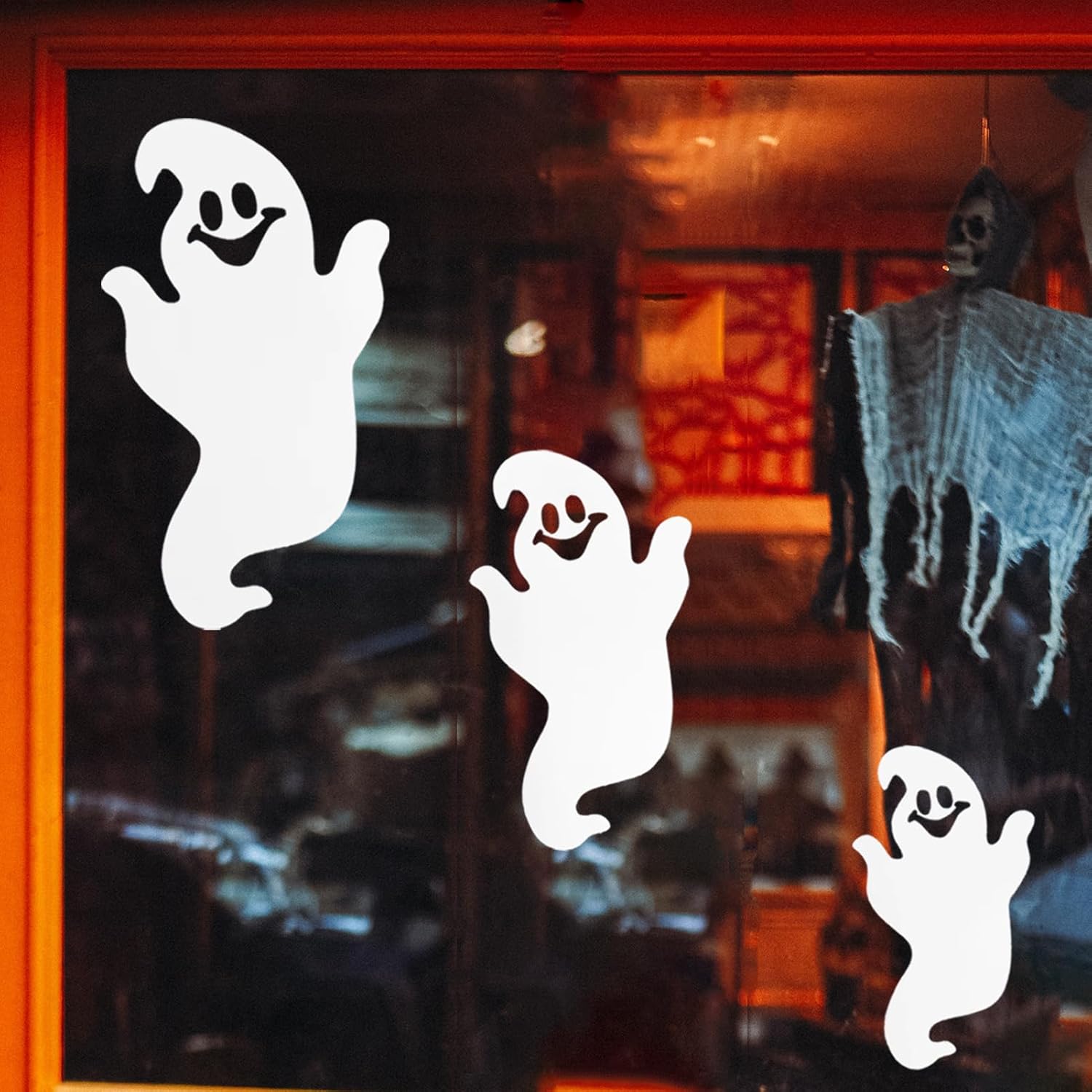 Plaques & Wall Art - wotieuns Halloween Decorations Ghost Decor Metal Wall Art Decor Outdoor Garden Patio Lawn Halloween Party Decorations