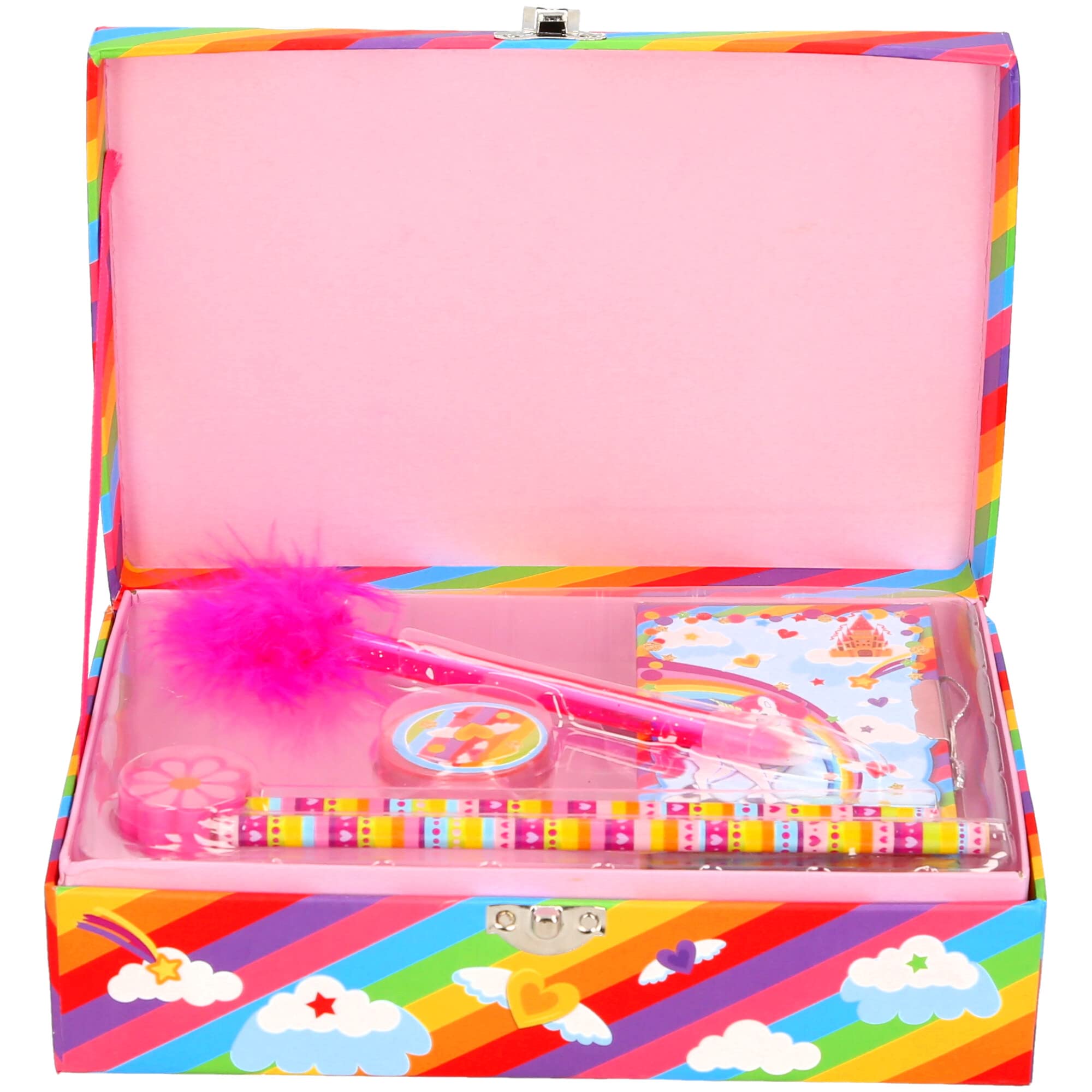 A to Z 37370 Unicorn Stationery Set in Storage Box