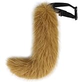 SMILETERNITY Faux Fur Furry Animal Cat Fox Tail for Halloween Party Cosplay Costume Accessories