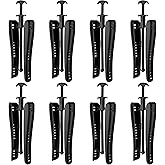 4 Pairs Tall Boot Shapers, Boot Shaft Inserts for Shape Retention &amp; Storage | Black or Red Tall Boot Shapers Keep Boot Shafts Upright to Help Reduce Creasing, Folding and Slouching During Storage