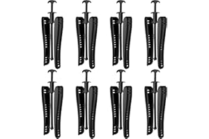 NIANRONGHUA 4 Pairs Boot Stretcher Tree Shapers Calf Stretcher,Shape Holders for Cowboy and Tall Boots Shape, Black, 16.14in 