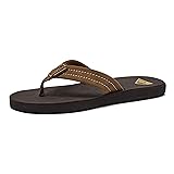 Quiksilver Boy's Carver Suede Fixed Strap Flip Flop