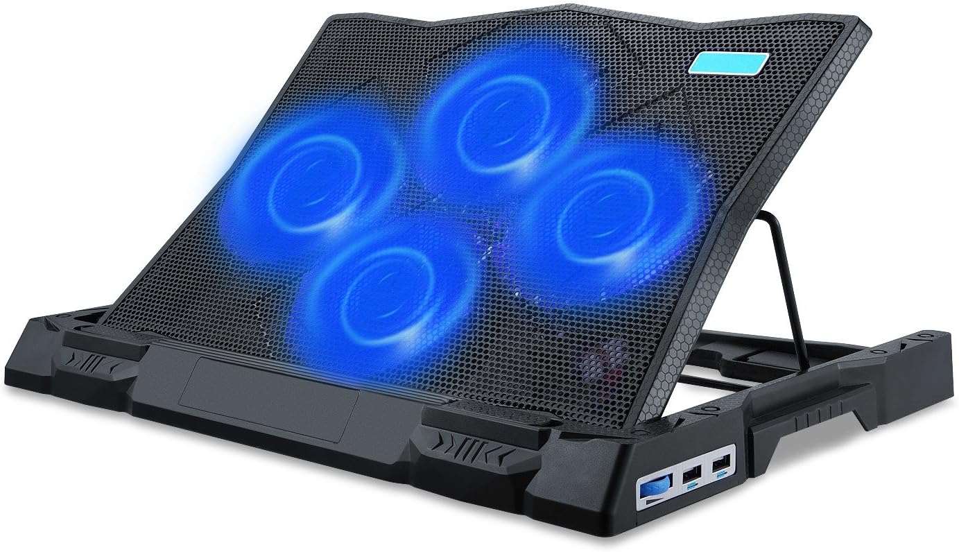 WeDone Gaming Laptop Cooling Pad Notebook Cooler Stand Amazon.co.uk
