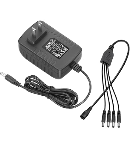 Amazon.com : ALITOVE Security Camera Power Supply Adpter 12V 2A