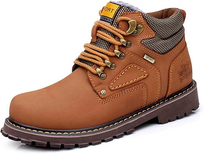 Amazon スター イー ビズネス 大きいサイズ ブーツ メンズ おしゃれ ブラウン イエロー ブラック 24cm 30cm Star E Business スター イー ビズネス ブーツ