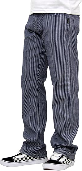 Amazon ヒッコリーパンツ メンズ ワークパンツ ボトムス Realcontents リアルコンテンツ 71 H225 Rc ロングパンツ 通販