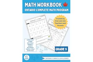 Ontario Grade 5 Math Workbook: The Only Full-Year Workbook That Covers Every Ontario Math Expectation Across All Five Strands
