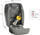 Master Lock Wall Mounted Outdoor Key Safe Lock Box 4 Digit Combination Home view 6