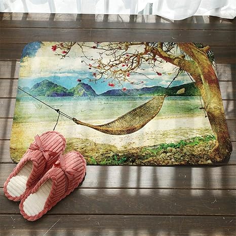 Baisheng Fußmatte Eingang Rutschfeste,strapazierfähige Sperrmatte