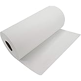 New brothread Tear Away Machine Embroidery Stabilizer Backing 12" x 50 Yd roll - Medium Weight 1.8 oz - Cut into Variable Sizes - for Machine Embroidery and Hand Sewing