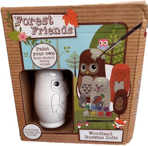 woodland russian dolls