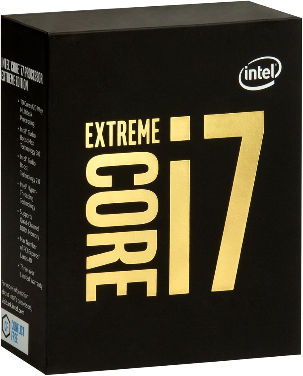 Intel Core i7 6950X 3.00 GHz LGA2011 V3 25MB High End Desktop CPU Processor