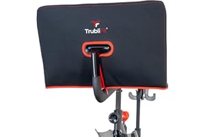 TRUBLIFIT Premium Neoprene Monitor Cover for Peloton Bike Screen - Super Soft Terry - Fits Original Bike or Row, Bike+, Peloton Tread - Protect from Dust and Damage - Screen Protector (Bike+ or Tread or Row)